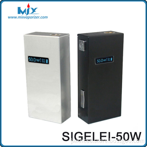 2014 China wholesale e cigarette vanilla mod sigelei 50w mod